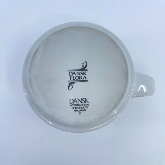 vintage dansk juniper flora cup and saucer set porcelain - Picture 6 of 10